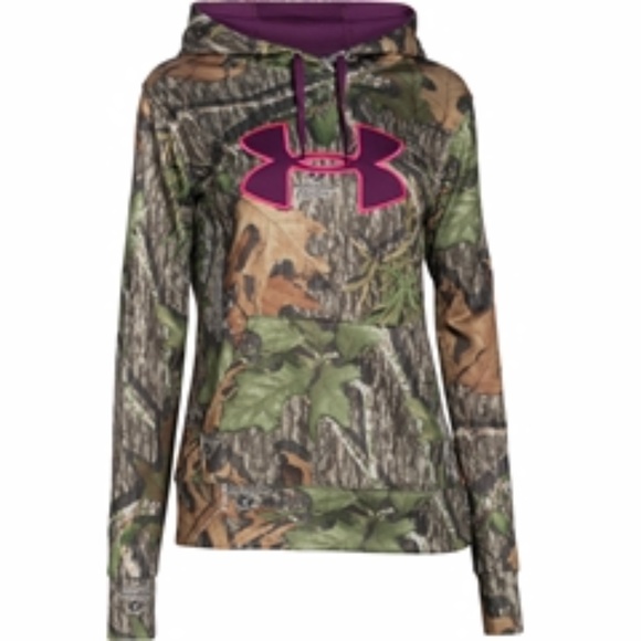 Under Armour Realtree Camo Big Logo Hoodie L - Picture 2 of 2