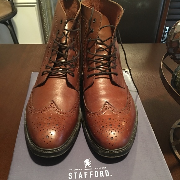 Size 12 -Brogue Boots - Picture 1 of 3