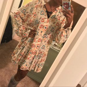 Corey Lynn Calter Flower Tunic Dress