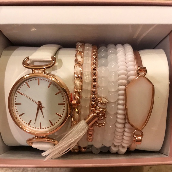 A.X.N.Y. American Exchange Jewelry - Brand new watch and bracelet bundle