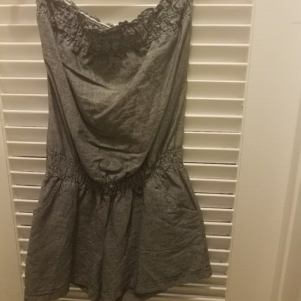 Body central grey jumpsuit