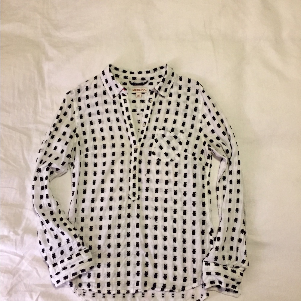 Black & white popover