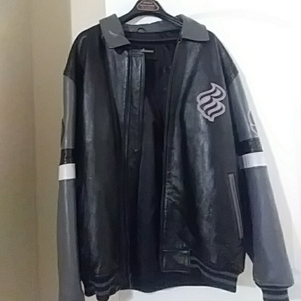 100% authentic Rocawear leather jacket