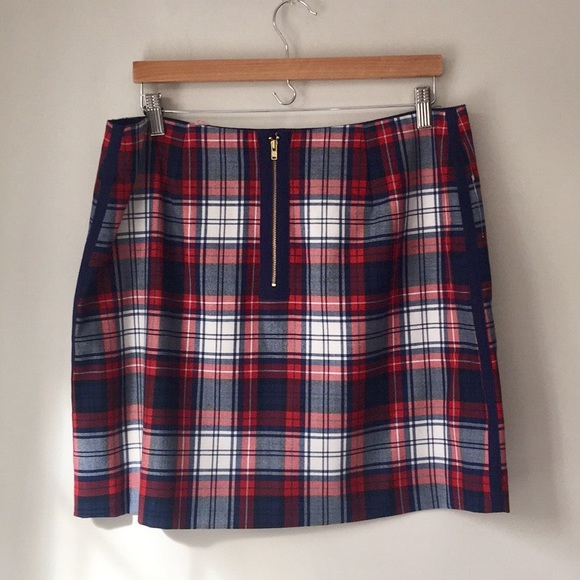 Vineyard Vines Winter Wool Plaid Skirt - Picture 3 of 3