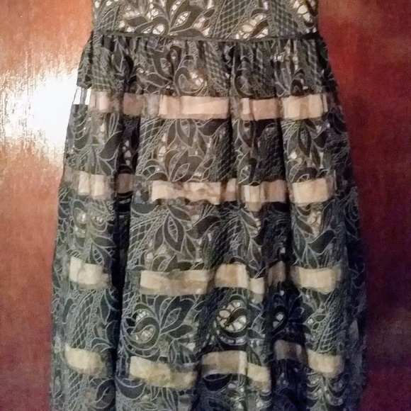 Aidan Mattox Cocktail Dress Size 0 EUC - Picture 4 of 5