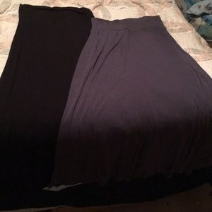 2 maxi skirts