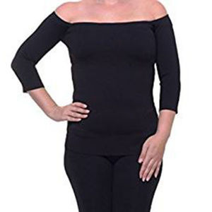 RACHEL Rachel Roy Off The Shoulder Top black