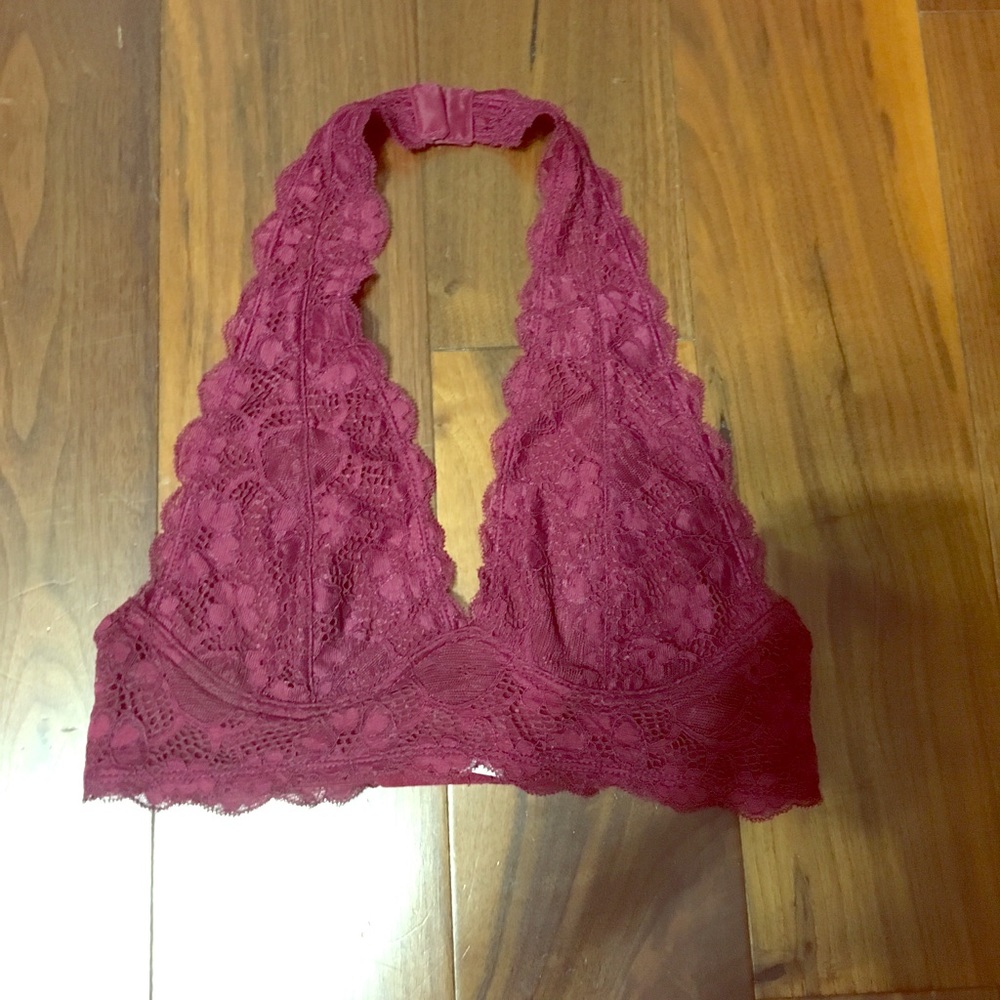 Lace Halter Bralette