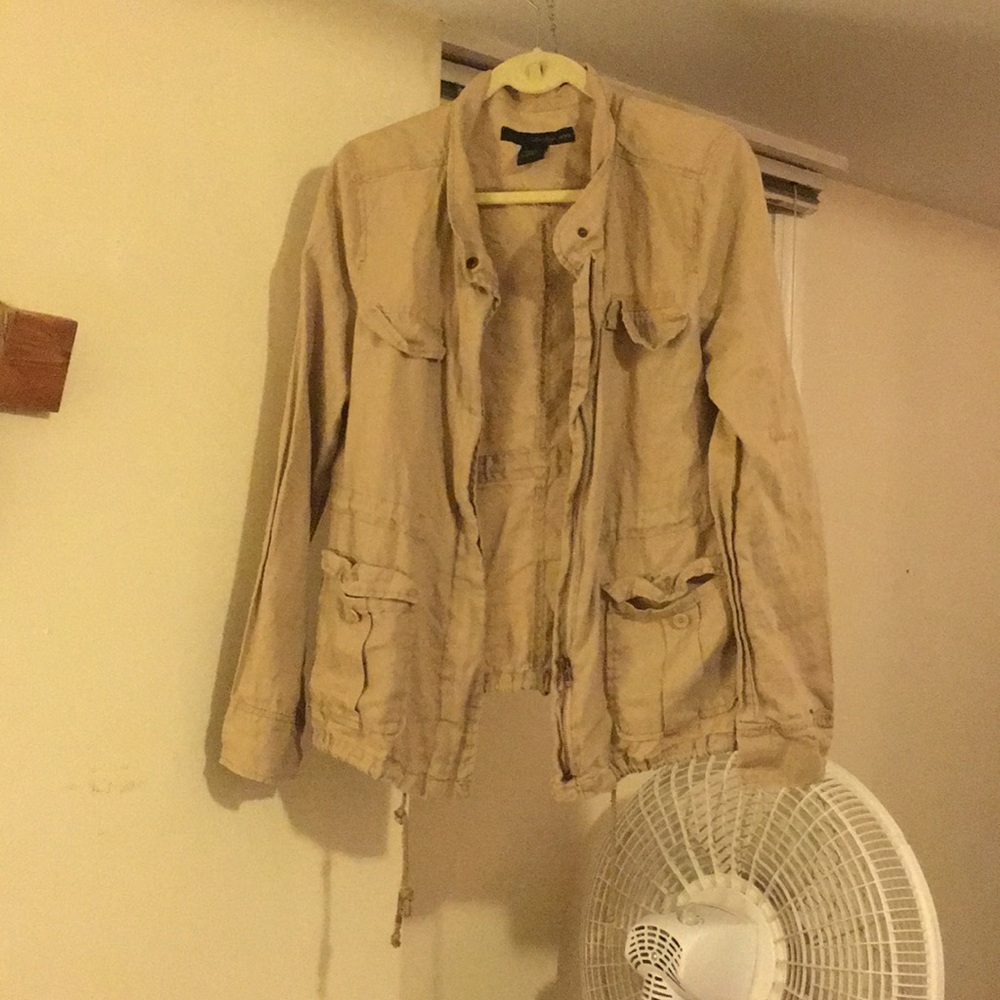 Tan jacket