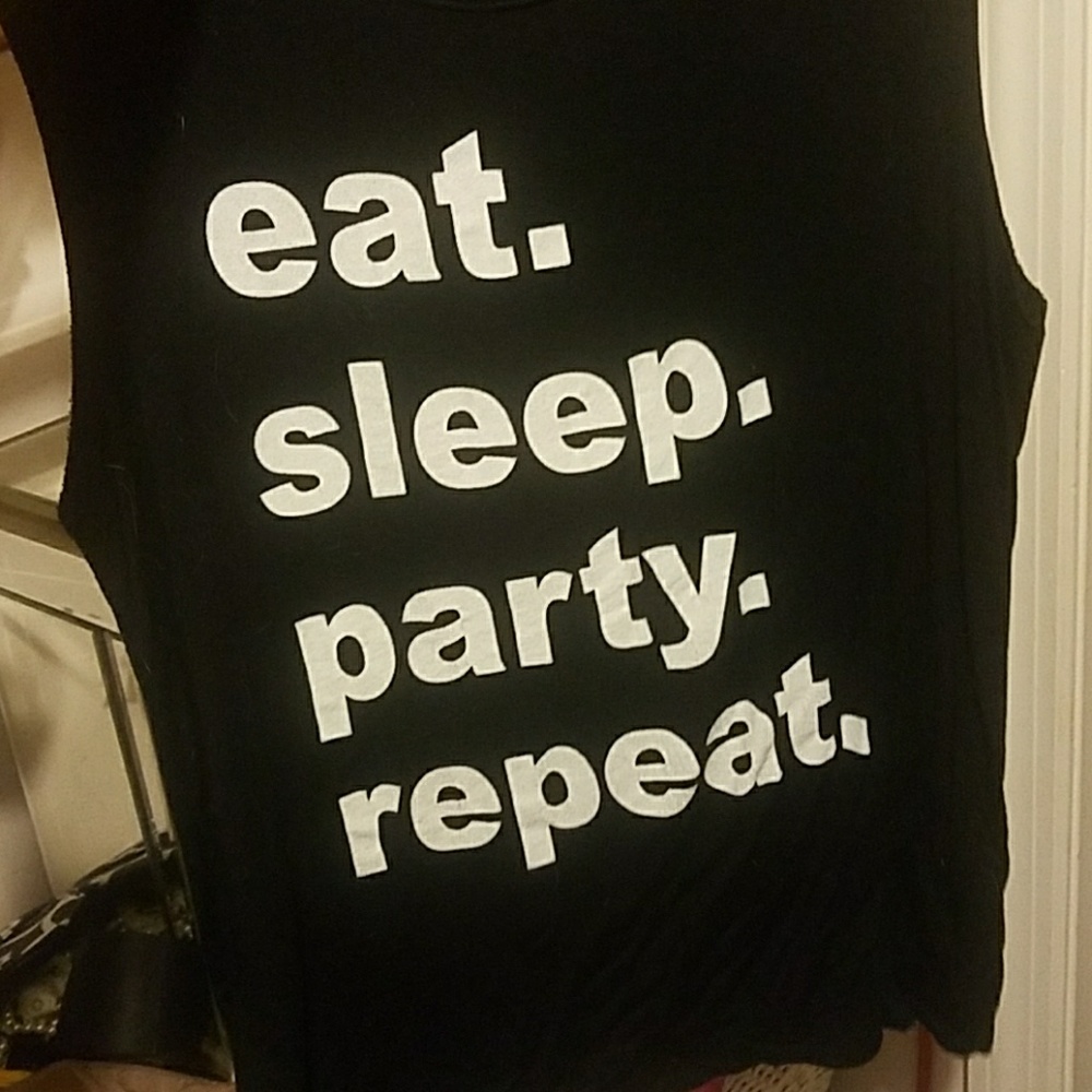 M, Eat. Sleep. Party. Repeat.