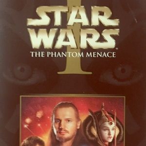 STAR WARS THE PHANTOM MENACE VHS