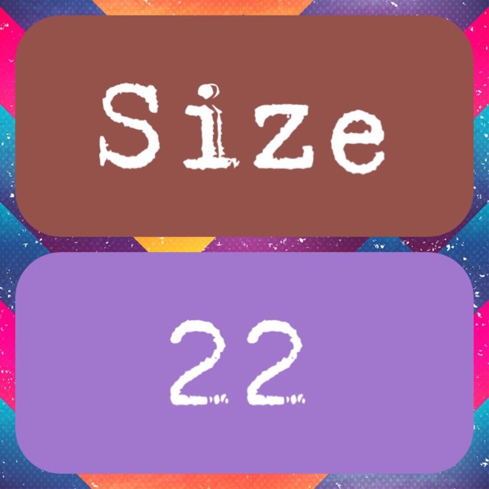 Plus size 22