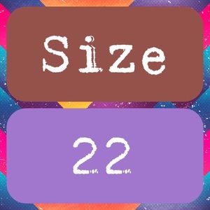 Plus size 22