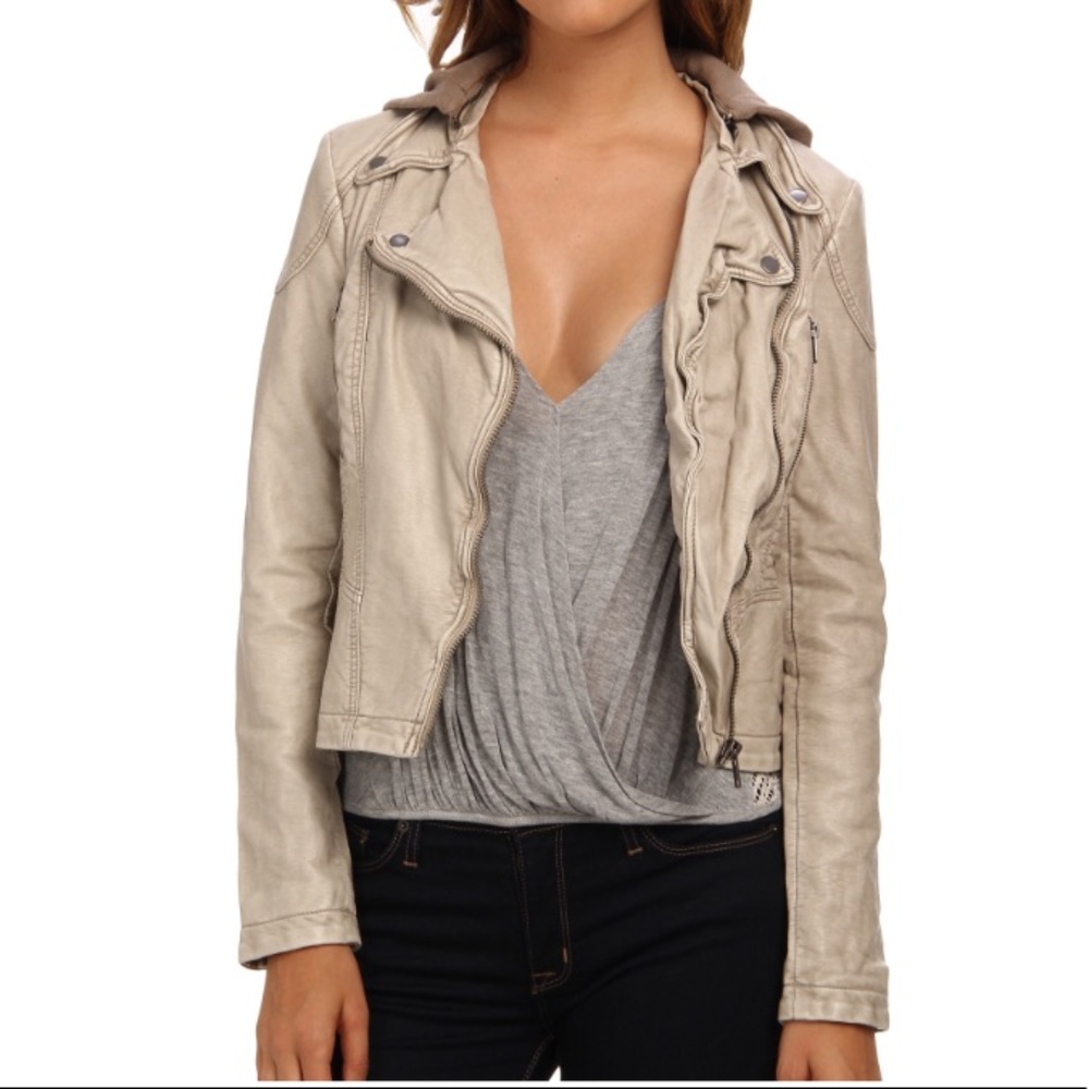 Free People Leather Jacket