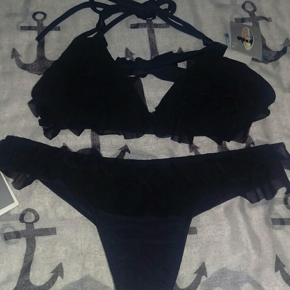 Sexy black bikini