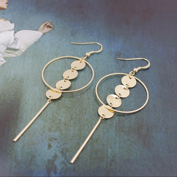 Geometric Earrings - Picture 2 of 4