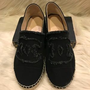 CHANEL Espadrilles - Canvas 38