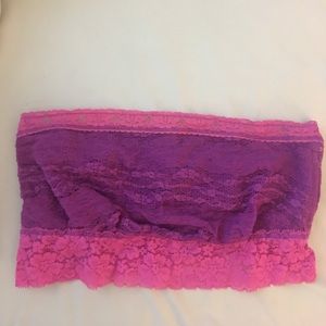 Pink free people bandeau
