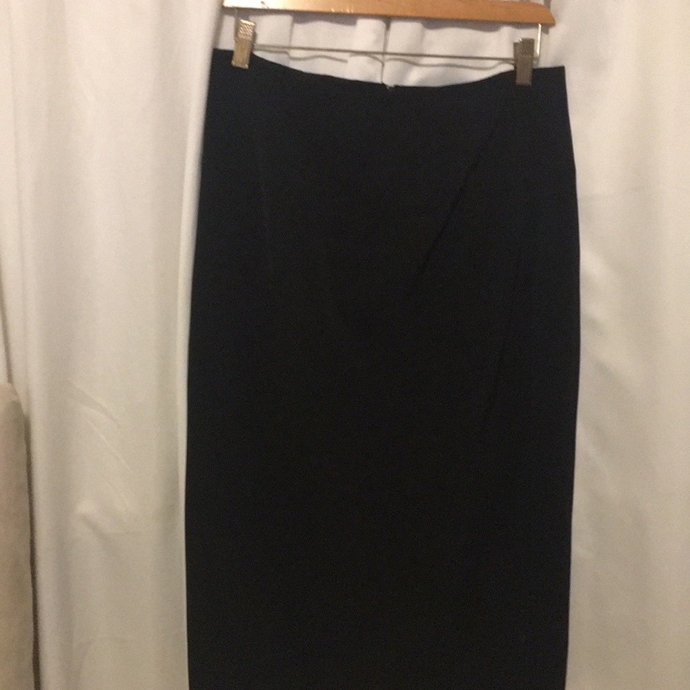 Black pencil skirt