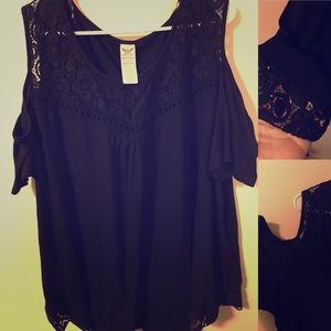 Black FADED GLORY top