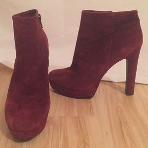 Gianni Erika Suede Booties