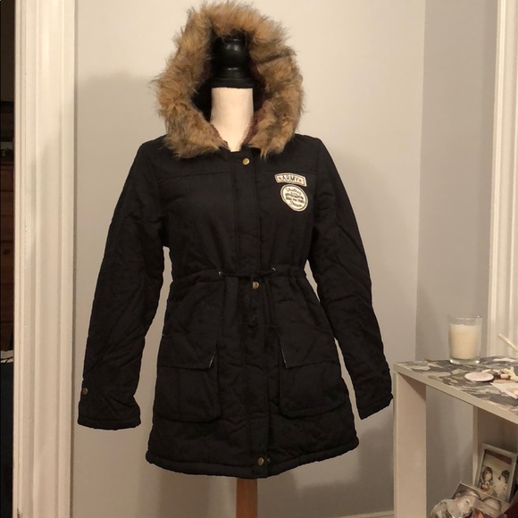 XSOLDX 🎉 BN Med Wt ArmyJacket Army Green & Black - Picture 2 of 8