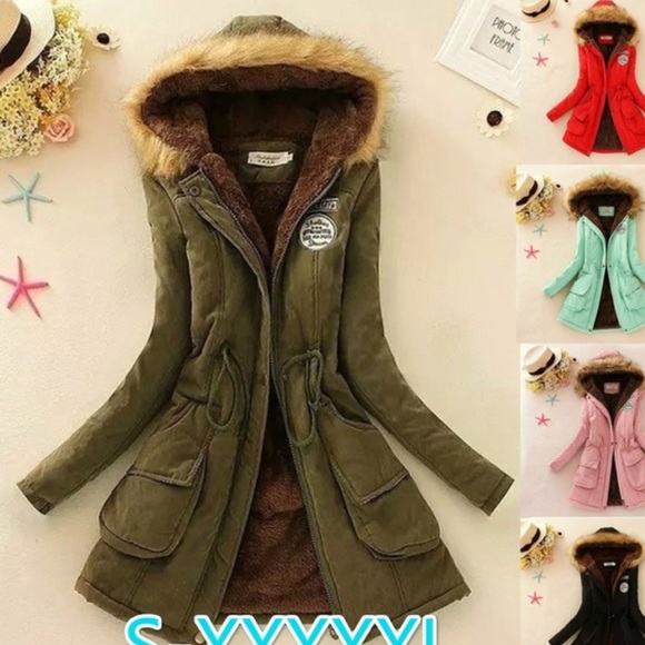 XSOLDX 🎉 BN Med Wt ArmyJacket Army Green & Black - Picture 7 of 8