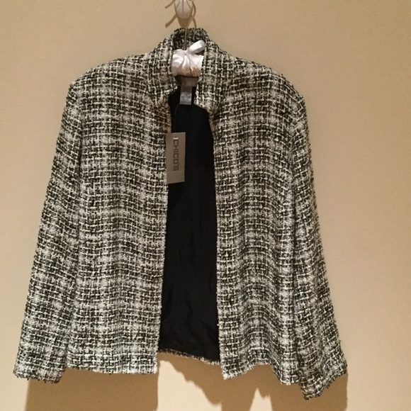 Chico’s Tweed Jacket - Picture 1 of 2