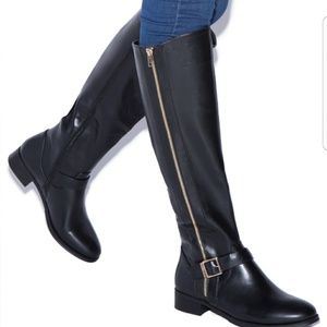 Balmani wide calf knee high boots