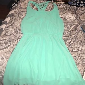 Seafoam green summer dress