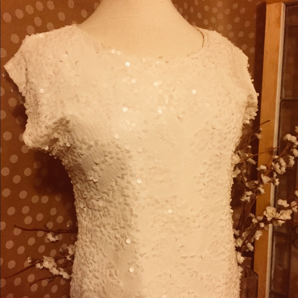 Sequined “t-shirt” - fun and lovely