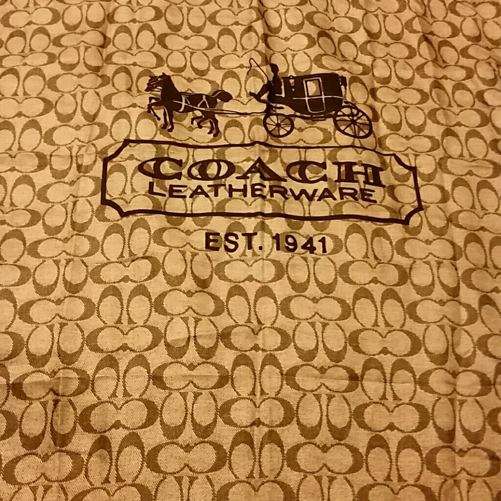 Coach scarf