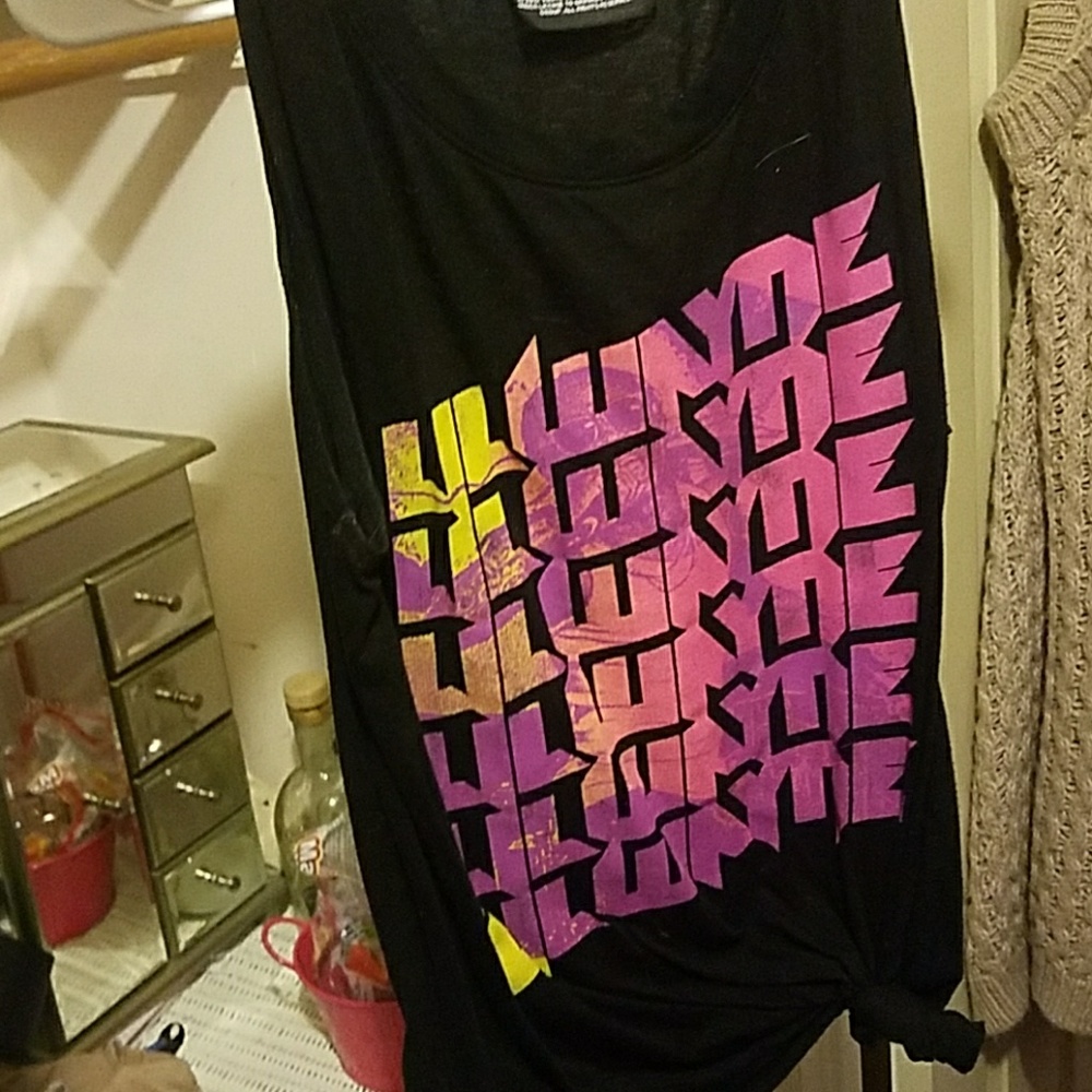 Tie front lil wayne tank
