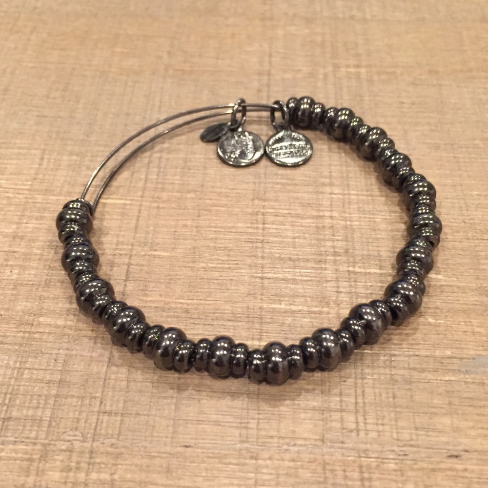 Alex & Ani Dark Gray/Black Bracelet