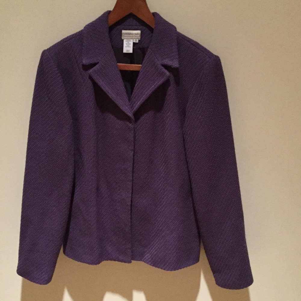 Coldwater Creek Tweed Blazer