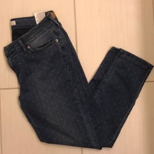 Levi Polka Dot Denim Jeans