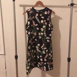 Victoria Beckham for Target floral pattern dress.