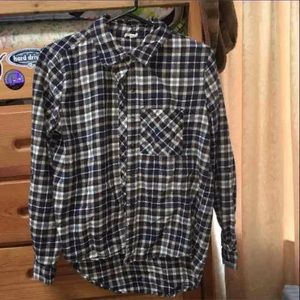 Wet seal brown flannel
