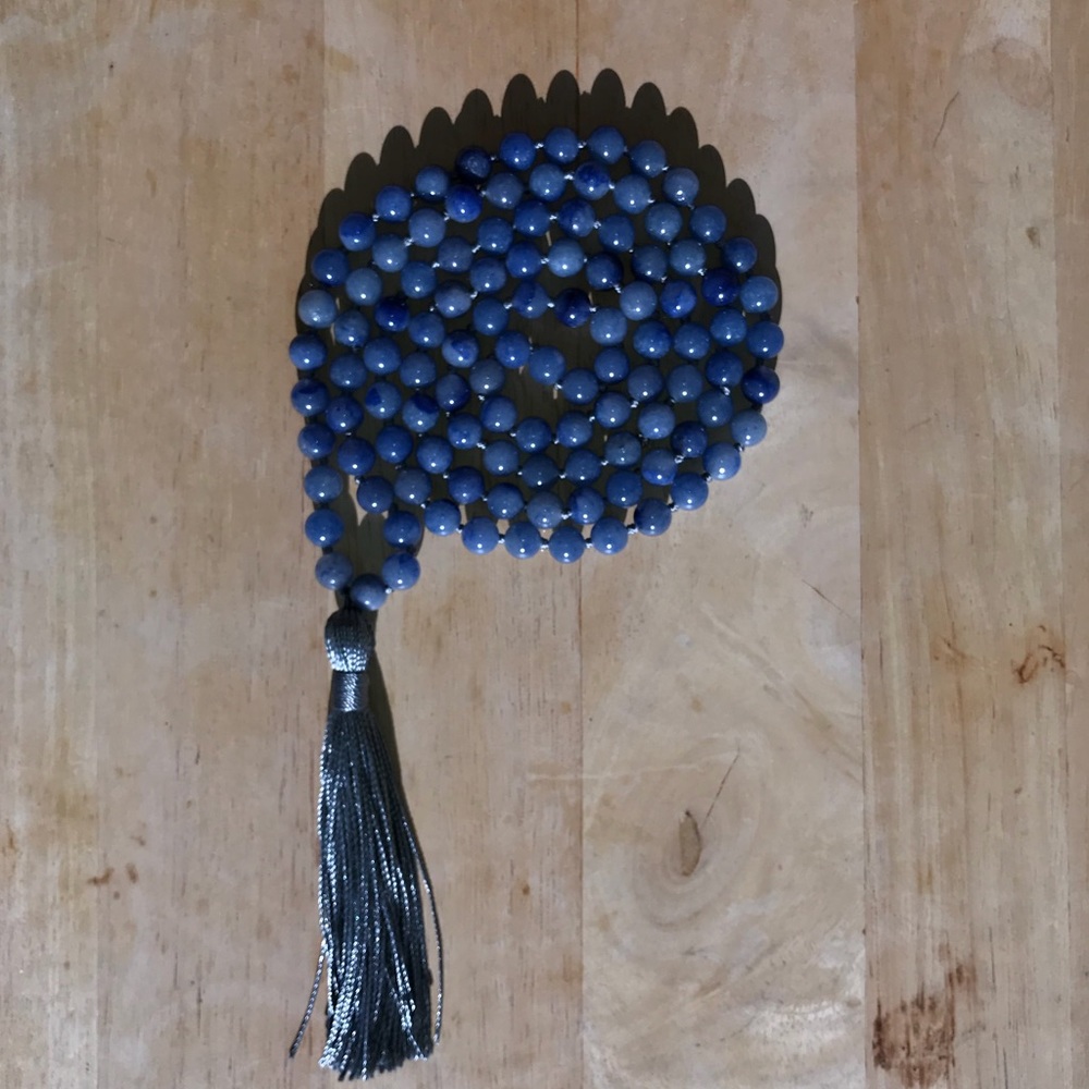 ⭐️NEW⭐️ Aventurine Mala Necklace 📿