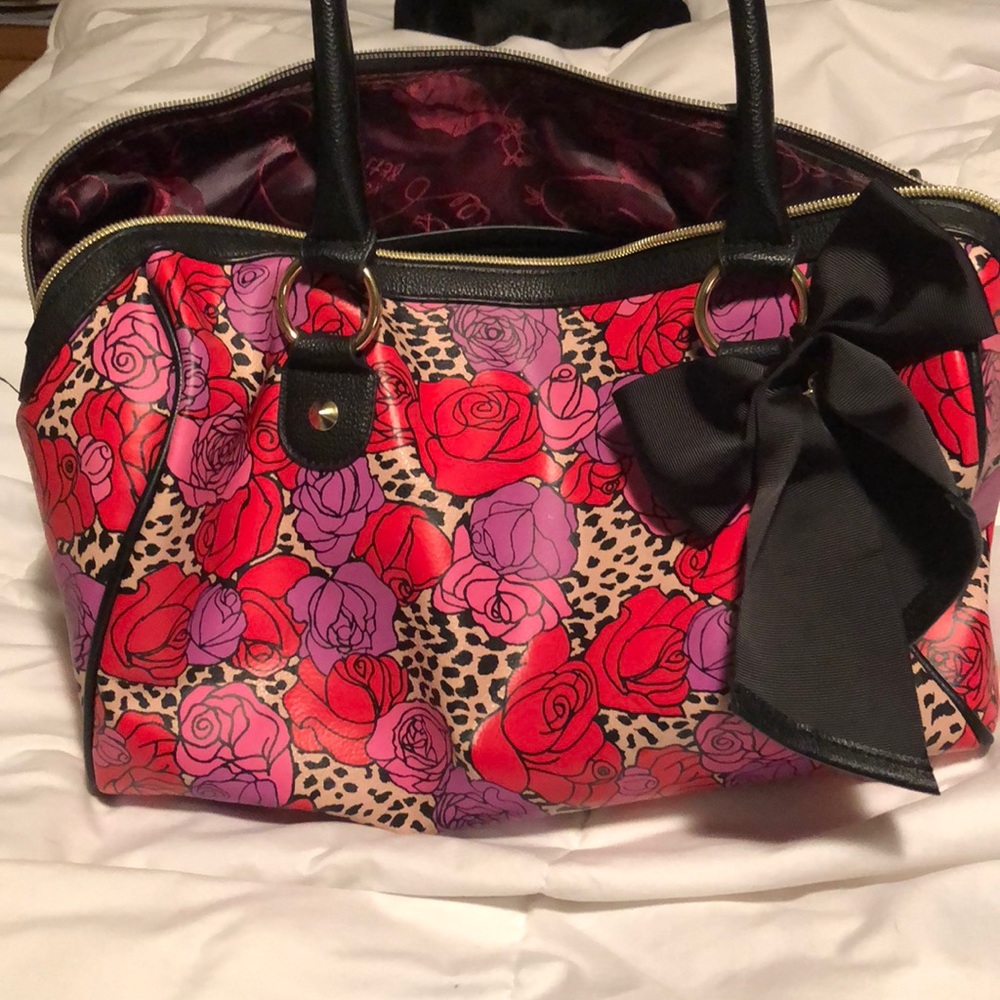 Betsy johnson duffle bag