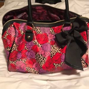 Betsy johnson duffle bag