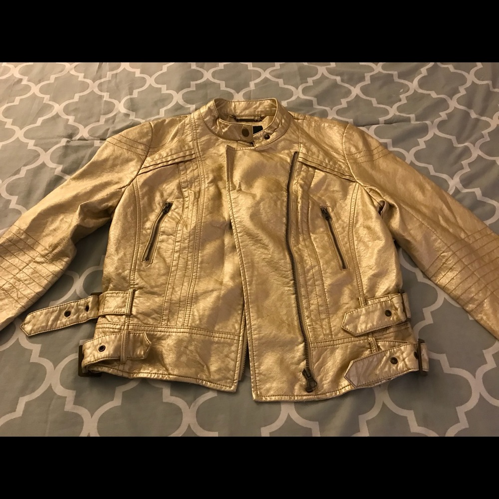 Metallic Gold Jacket