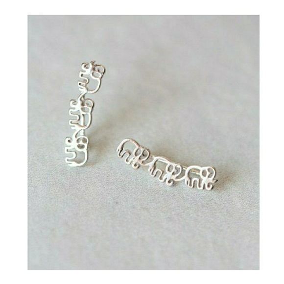 Elephant Climber Earrings - Picture 5 of 6