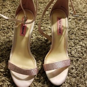 Betsey Johnson 'Brodway' Pink Heels
