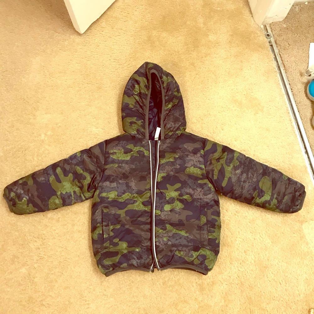 Hanna Andersson Puffer Reversible Down Jacket