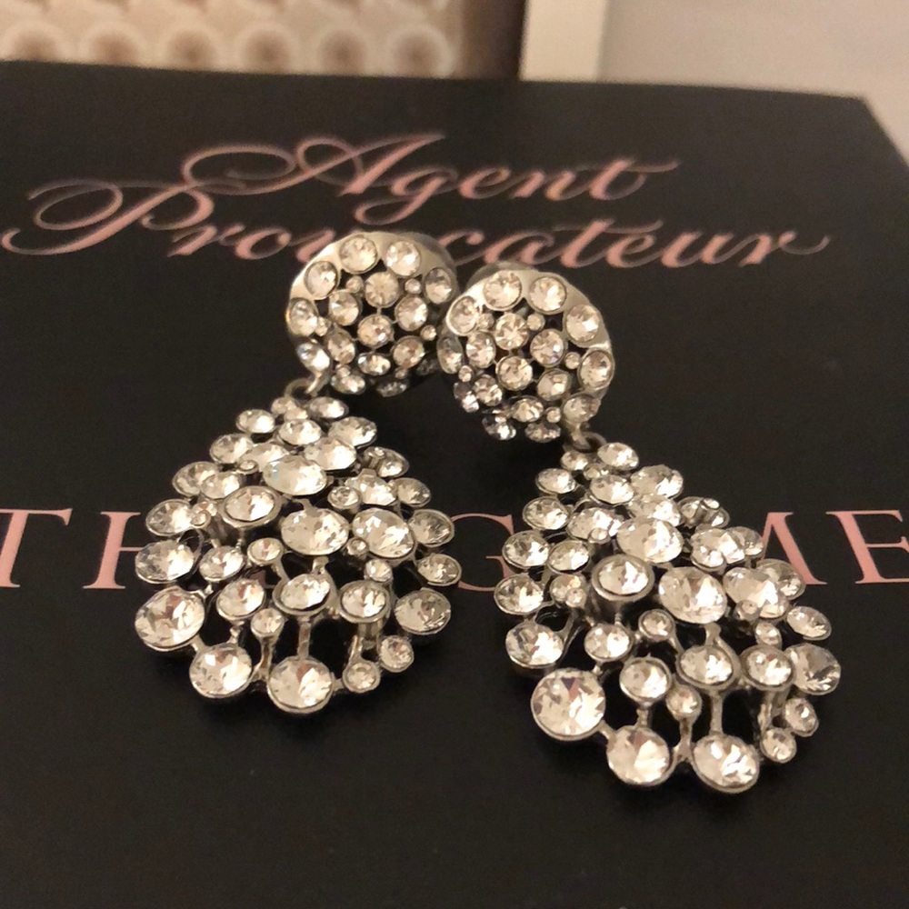 Ear Clip Diamond by Oscar dela Renta