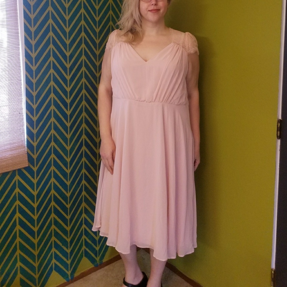 ASOS Curve Emma Midi Dress