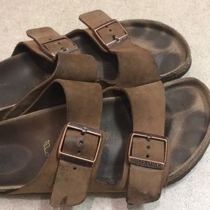 Birkenstock sandals brown size 10 Euro 40