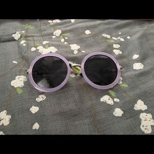 Occhiali Round Purple/Lavender Shades