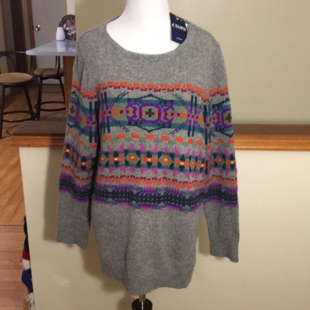 Chaps XL Holiday sweater NWT✨